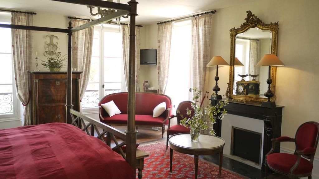 Chateau De Pommeuse Kamer foto